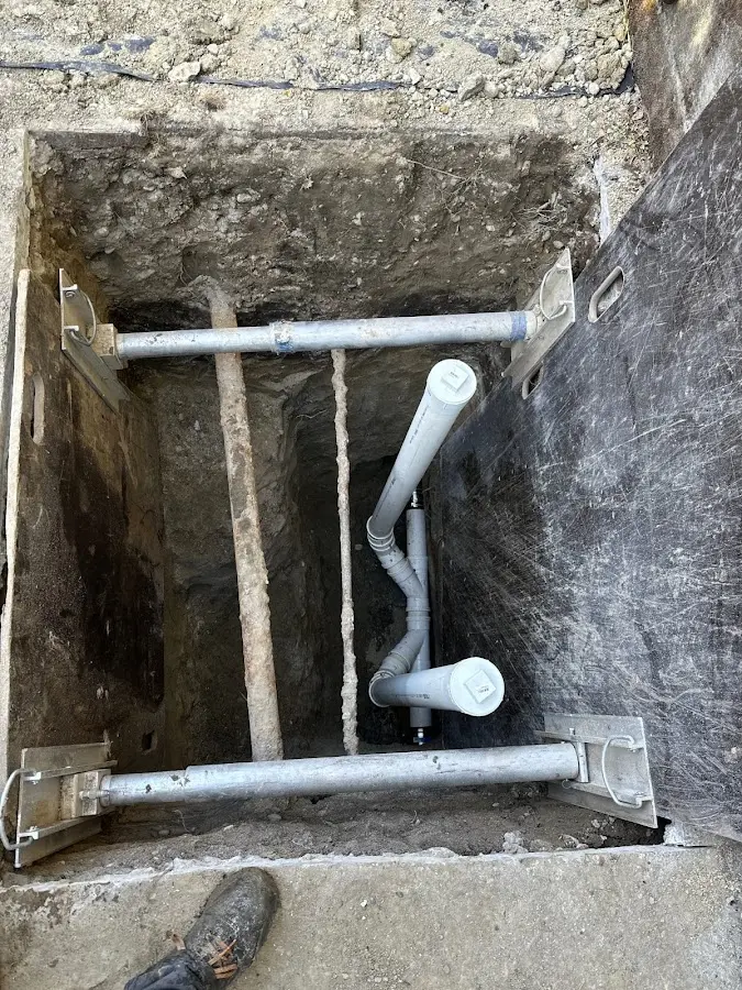 Experienced plumber completing Gas Line Repair work in North Mankato